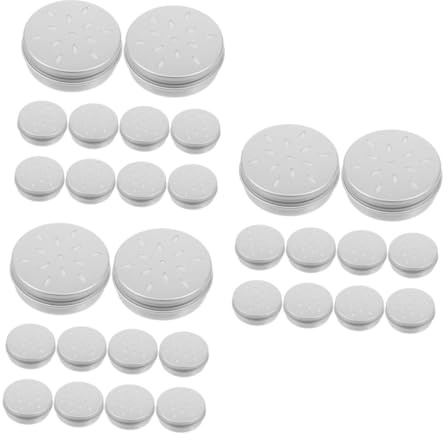 VICASKY 30 Pièces Boîte Entraînement Aux pour Chien Aluminium Outil de Dressage Odorant pour Chiens de Travail et Assistance Accessoire Pratique pour Formation Olfactive et Gestion du