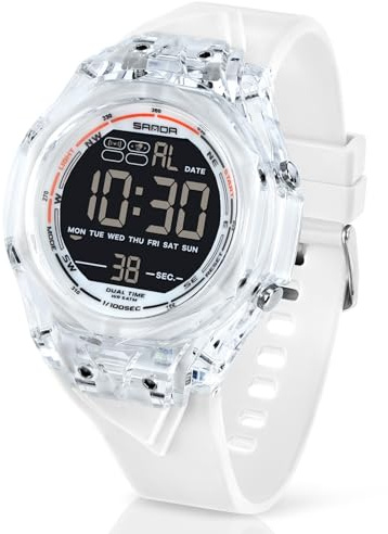 TICKEEN Uhren Herrenuhr für Herren Digitale Sportuhr Militärisch Wasserdicht Uhren mit Alarm/Countdown/Stoppuhr/12&24H/Dualzeit/Licht/Stundensignal/Militärische Multifunktionsarmbanduhr
