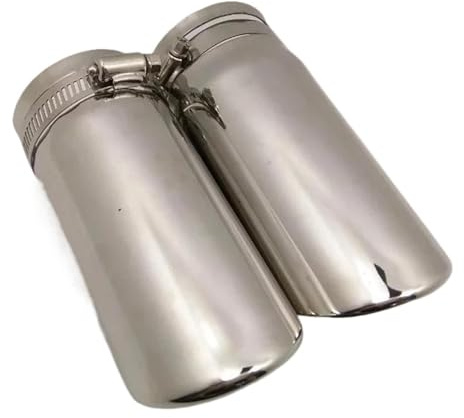 Auspuffblende Für Benz W204 C63 C180 C200 C220 C230 C250 C280 C300 C350 2Pcs Schwanz Auspuff Schalldämpfer Spitze End Rohre Auto Schalldämpfer Endrohr