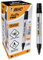 BIC Marking Pro Permanent-Marker mit Rundspitze - Schwarz, 12er Pack