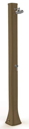 Doccia Solare da Giardino 40L Miscelatore Arkema Big Happy Five Dove Grey