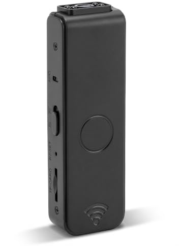Cámara de Cuerpo Pequeño, 1080P HD Mini Cámara de Vigilancia con Grabadora de Cámara Corporal con Audio y Vídeo, Visión Nocturna, Cámara Portátil de Duración de Batería (Versión