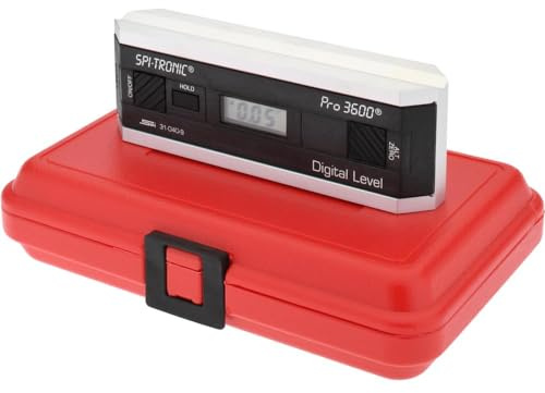SPI 31-040-9 Digital Protractor PRO3600 with 0.1° Resolution & SPC Output