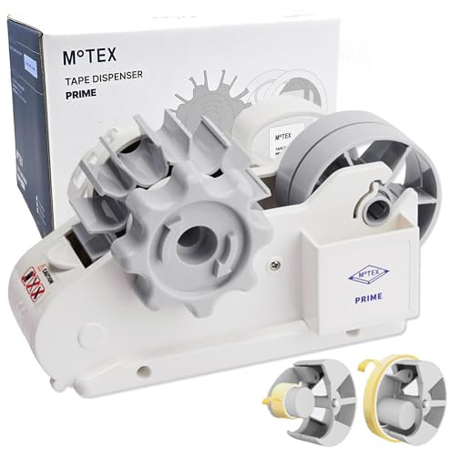 MoTEX Heat Tape Dispenser for Sublimation - 1 & 3 Core Multiple Roll Pre-Cut Dispenser, Heat Resistant for Press & Mug Machine (White, Tapes Not Included)