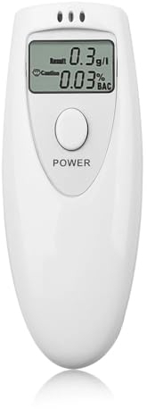 AURUM Digitaler Alkoholtester mobiles Alkohol Test Gerät Promille Tester