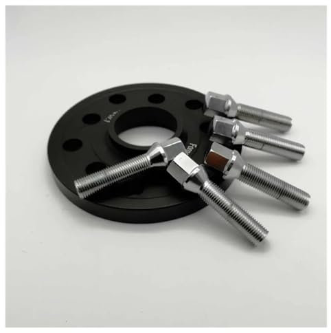 DZSCHUNLUSM Spurverbreiterungen Für Skoda Für Octavia Für Rapid Für Fabia Für Kodiaq Spurverbreiterungen Verbreiterungssatz 5x100 5x112 15mm 20mm CB 57.1 Adapter Rad Distanzscheiben(12mm)