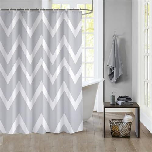 Duschvorhang Square 180x200cm Beschwerter Saum Wasserdicht Duschvorhänge Waschbar Stoff Shower Curtains Mit Ösen Duschvorhangringe Faltbarer Bad Curtain Badewanne Badezimmer Vorhang Gardinen 1022