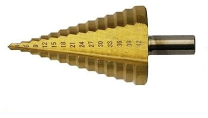 4-32mm 4-42mm Schnellarbeitsstahl-Stufenbohrer for Metall-Holz-Lochschneider HSS-titanbeschichtetes Bohren von Elektrowerkzeugen in großer Größe(4-42mm)