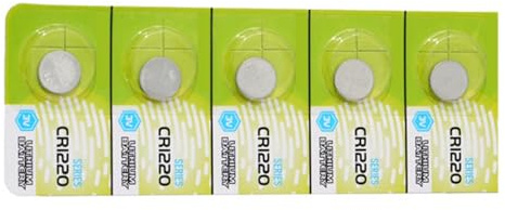 Avejjbaey Lot de 5/10 piles bouton CR1220 3 V lithium bouton CR1220 pour jouets et télécommandes
