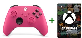 Xbox Wireless Controller - Deep Pink + Game Pass Ultimate | 1-Month Membership