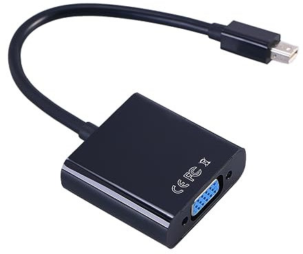 Tofficu Convertidor Mini Vga de Rendimiento Adaptador de Video para y Proyectores Compatible con Pantallas Vga de Usar