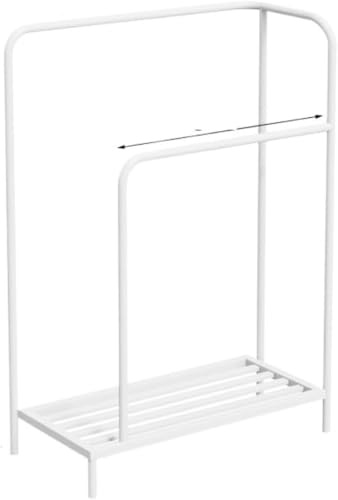 Pastilla de Toalla Independiente - Soporte de Toalla de pie para el baño para baño y lavandería Toalla Blanca Elegante Diseño de Ahorro de Espacio KeYJ