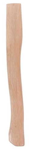 OSALADI Manche de Rechange pour Hache en Bois 360 Mm en Chêne Vert, Poignée Solide et Résistante, Remplacement Facile pour Hache et Outils de Jardin, Compatible Usage Jardinage