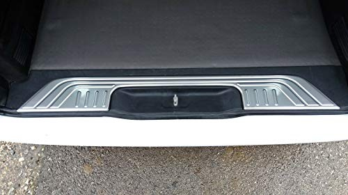 Recambo Protection de seuil de Chargement en Acier Inoxydable Mat Compatible avec Mercedes Vito, Classe V | W447 | 2014 | Intérieur | Qualité supérieure de la Marque