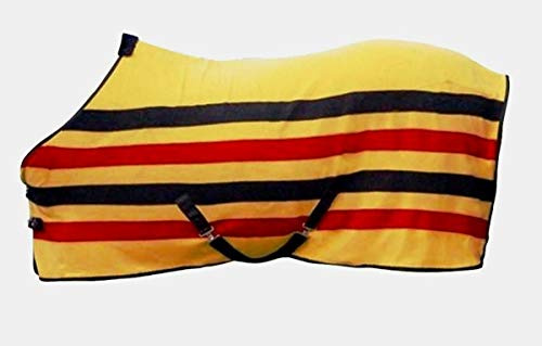 Gee Tac Newmarket Fleece-Pferdedecke für echte Pferde, 1,4 m