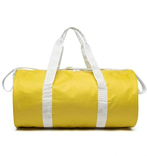 KAPPA AUTHENTIC EXXI BORSA BORSONE SCUOLA SPORT CALCIO ZAINO TRACOLLA 3119GWW - Taglia M Colore principale YELLOW-WHITE