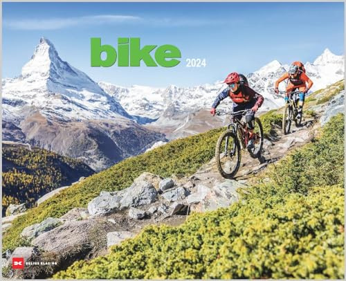 Bike - Kalender 2024 - Delius-Klasing-Verlag - Wandkalender mit spektakulären Aufnahmen - 56 cm x 45,5 cm