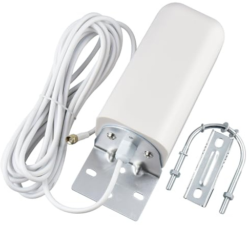 YILIANDUO Antenne 5G Extérieur 10dBi 600-6000 MHz SMA mâle 5M für Router | Antenne 4G LTE Directionnelle mit Câble RG58 pour Routeurs, Modems, Gateways, CPE, Außenanwendungen.