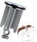 Waschbeckenstöpsel, 40 mm, höhenverstellbar, wasserdichte Dichtung, Set mit 1 Stöpseln für Waschbecken, Badewanne, Bidet, Küche