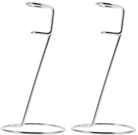 EXHUMKY Soporte para batidor de leche de acero inoxidable para espumador de leche eléctrico, accesorio de cocina, estable, ahorra espacio, para el hogar y la gastronomía