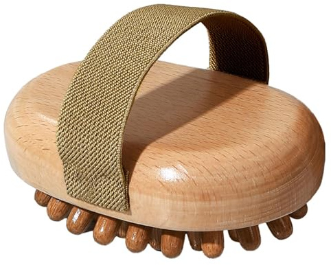 Massagegerät für Kopfhaut | Spa-Bürste aus Holz mit Luftmatratze: zur | Massage der Lymphzirkulation, Körperform und Entfernung