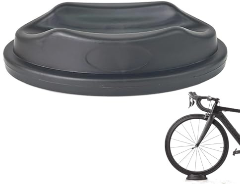 Touosy Vorderradstütze, Rollentrainer Zubehör Vorderrad Vorderradstütze Rollentrainer mit Schaumstoffpolster, Vorderrad Unterstützung 22,5 × 12 × 6 cm Zubehör Fahrrad für Fahrrad Mountainbike Rennrad