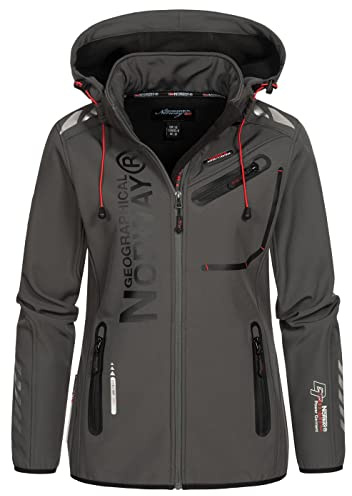 Geographical Norway Damen Softshell Funktions Outdoor Regen Jacke Sport