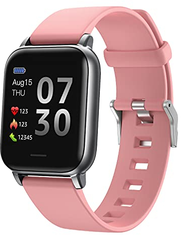 SUPBRO Fitness Armband mit Pulsmesser Wasserdicht IP68 Fitness Tracker Smartwatch Aktivitätstracker Pulsuhr Schrittzähler Uhr Sportuhr für Damen Herren