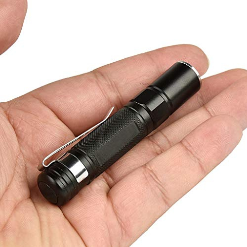 HODAGES Lantern Pocket Light Led Flashlight Torch Waterproof Shock Resistant,Self Defense,Hard Bulbs Q5 Single File (Color : C) (A) (C)