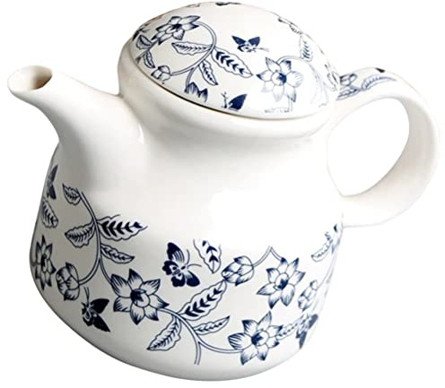 BESTonZON Ustensiles De Cuisine Pot De Sauce En Céramique Distributeur D'huile En Céramique Pot De Vinaigre En Verseur De Soja En Huilier à Sirop Ménage Théière