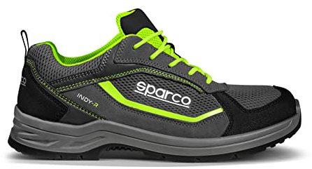 Sparco - Indy Sonoma ESD S1PS SR FO LG - Scarpe Antinfortunistiche Uomo Donna - Scarpe da Lavoro Antiscivolo e Resistenti - Calzature di Sicurezza Adatte ad Ogni Condizione di Lavoro - EU 42