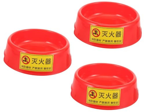 UKCOCO 3pcs Domestic Fire Extinguisher Holder Fire Extinguisher Storage Stand Bracket Home
