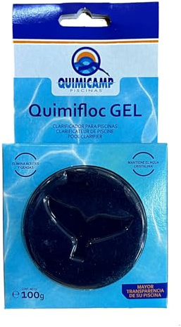 Mugar-Floculante Gel para Piscinas, Clarificador Natural eliminador de Grasas y Otras materias orgánicas. Clarificador de Agua, superclarificante 100 Gramos