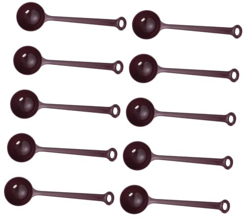 ABOOFAN 10piezas Cuchara Para Polvo Café Cuchara Medidora De Cocina Herramienta Para Hornear Uso Para Preparar Café Casa