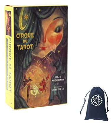 Générique Cirque du Tarot,Cirque du Tarot,with Bag,Party Game,Jouets de voyance