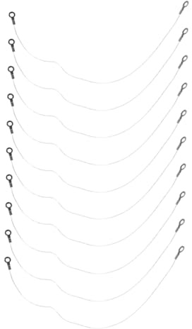 Cabilock 10pièces Fil De Coupe Acier Inoxydable Lot Pour Trancheuse à Gâteaux Pour Découpe Précise De Gâteaux Et Fromage