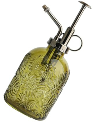 Luxshiny Spruzzatore Pompa Manuale Per Piante Annaffiatoio in Vetro Capacità Per Orticoltura Nel Giardino e Irrigazione Di Vari Tipi Di Piante