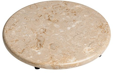 Premier Housewares Round Chopping Board, Champagne