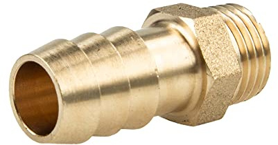 tecuro Tubo di aspirazione Ø 32 mm x filettatura esterna G 1 - Ottone nudo