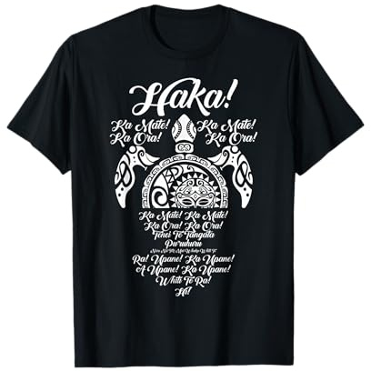 Neuseeland Maori Rugby Ka Mate Haka T-Shirt