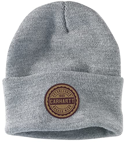 Carhartt Herren, Beanie Hat, Heather Grey, Einheitsgröße