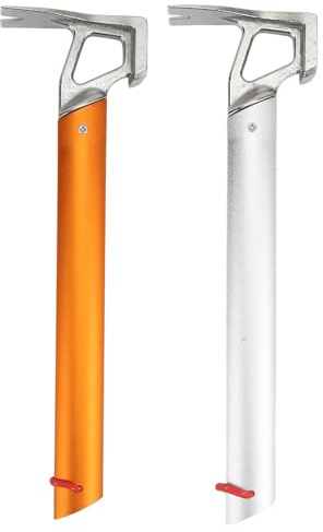 Topyond Multifunktionaler Campinghammer, Bodennagel hammer Für Den Außenbereich, Leicht Und Tragbar, Material aus Kohlenstoffreichem Stahl, Eingebauter Flaschenöffner(orange)