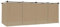 vidaXL Cenador con Cortinas Acero Taupe 6x3 m, cenador de jardín, cenador de terraza, pabellón de jardín, cenador de Exterior, pabellón, pérgola
