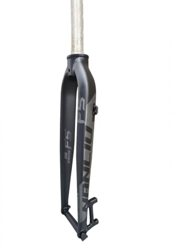 BSFHQS Aluminiumlegierung Mountainbikes Starre Gabel 26 27,5 29 Universal 1-1/8'' Gerade 1-1/2 Konische Fahrradgabel Scheibenbremse Fahrrad Vordergabel Schnellspanner 9 * 100mm(Straight,29in)