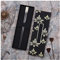 KTREZ Handmade 925 Silver Chinese Chopsticks Natural Wood Chopsticks Reusable Non-Slip Dishwasher Safe Beautiful Handmade Box 1