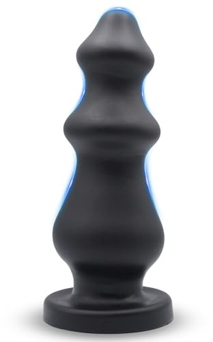 23.5 * 8.4CM Plug Anal Plug Anale,Extenseur XXL avec 3-IN-1 Perles Anales Plug Geant,Anale Extenseur Homme Gros avec Ventouse,Plugs Anals Godemichets Anals Dilatateurs Couple