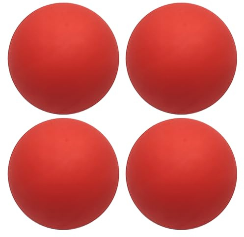bällchen Professionell, 4X Gummi - -Ball hohe Elastizität - hoher Sichtungshobby -Spieler Gummi -Hohlball für Gute Sprungbranchenanfänger
