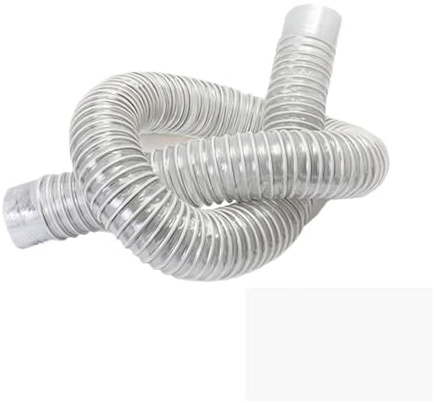 50mm Innendurchmesser Staubsaugerschlauch Wellrohr PVC Staubsammelrohr(2 m)
