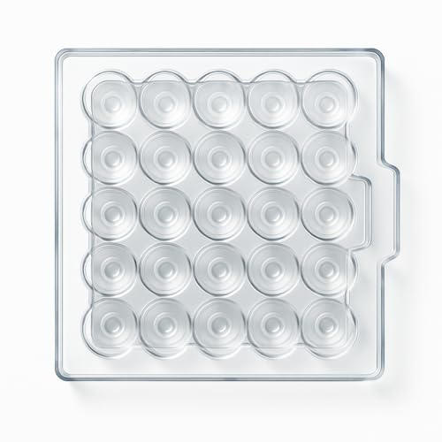 Pure Capsules® 25 Hole Capsule Filling Machine for Size 1 Empty Capsules Vegetarian or Gelatin-Make Your Own Pill Capsules Easier and Faster-Manual Capsule Filler-Supplements DIY