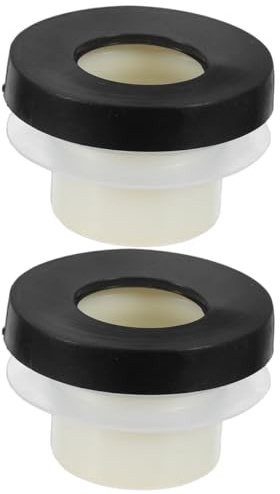 MUCKLILY Lot De 2 Bouchons Anti Odeur Canalisation 50 Mm Couvercle Anti Odeurs pour Siphon De Sol Réutilisable Bouchon Refoulement pour Douche Et Lavabo